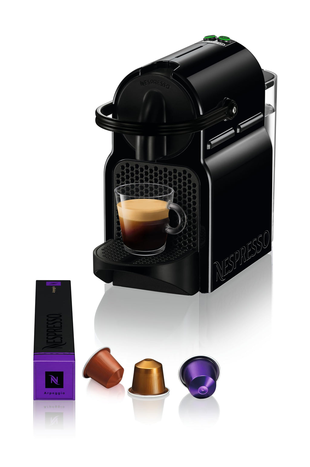 Inissia, Machine à Café Automatique, Machine à Capsules pour une Seule Tasse - NovaCaffe Edition