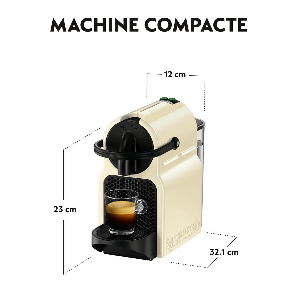 Inissia , Machine à Café Automatique, Machine à Capsules pour une Seule Tasse - NovaCaffe Edition